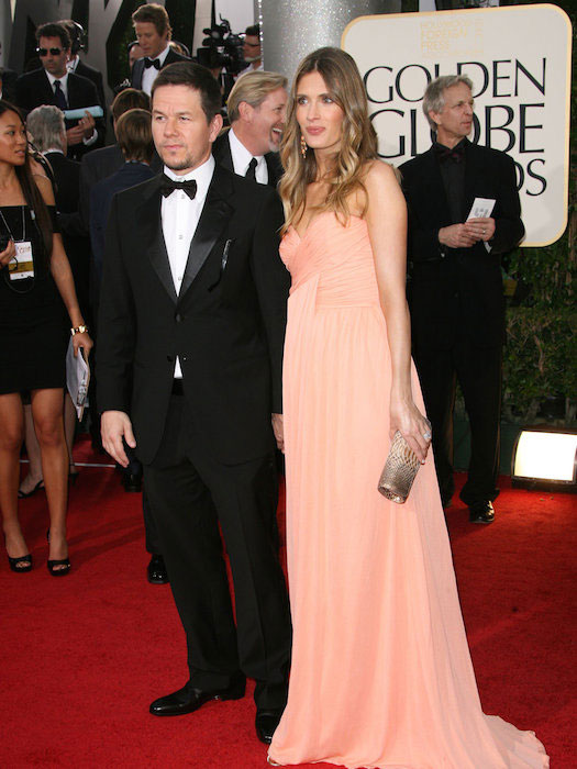 Mark Wahlberg and Rhea Durham at 2014 Golden Globe Awards