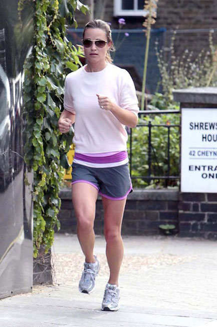 Pippa Middleton running workout