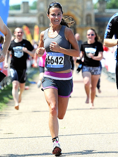 Pippa Middleton running