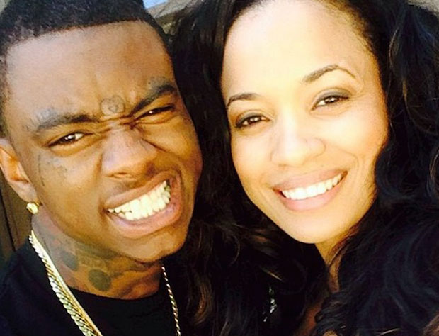 Soulja Boy and girlfriend Karrine Steffans