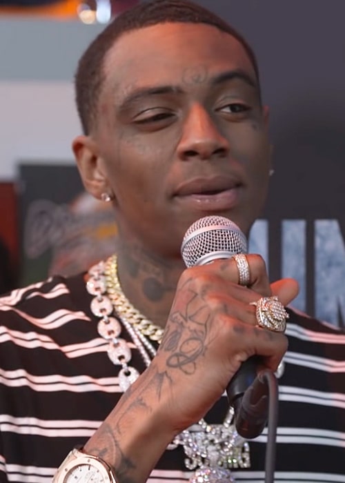 Soulja Boy in an interview with Bandai Namco Entertainment at E3 2018