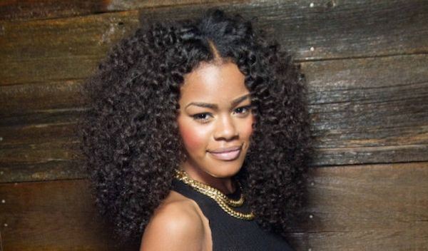 Teyana Taylor face closeup