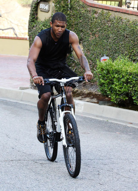 Usher bike ride