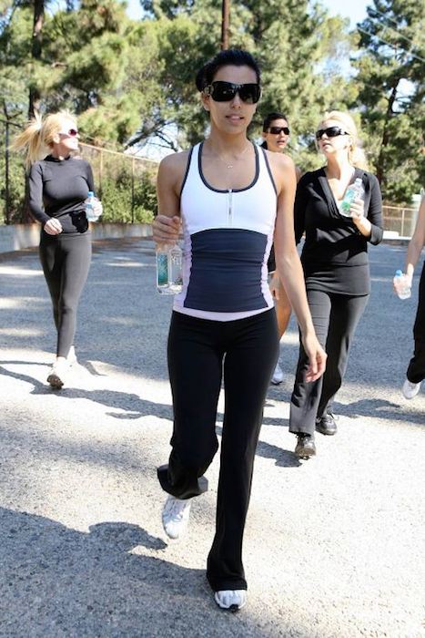 Eva Longoria running