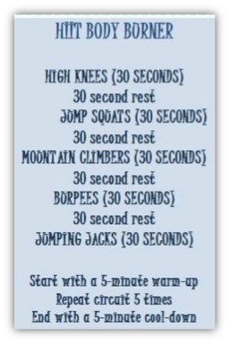 HIIT Body Burner