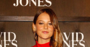Isabelle Cornish at David Jones 2014 Collection Launch