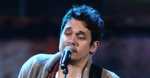 John Mayer singing