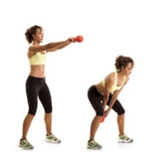 Kettlebell Squat and Swing