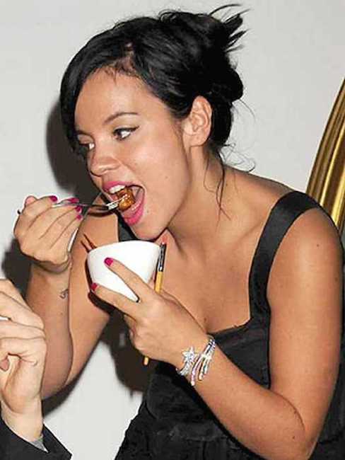 Lily Allen diet