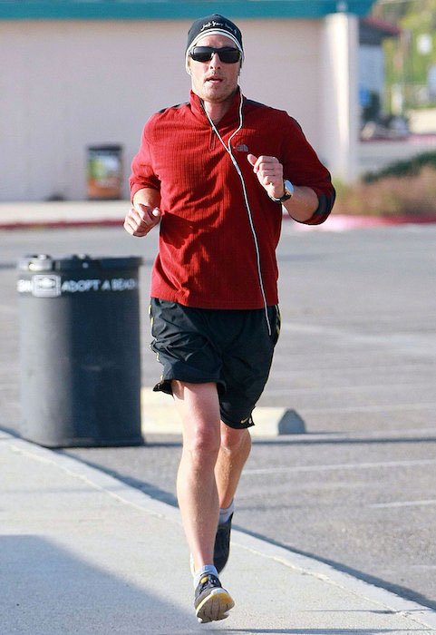 Matthew McConaughey running