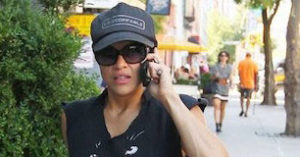 Michelle Rodriguez returns from workout