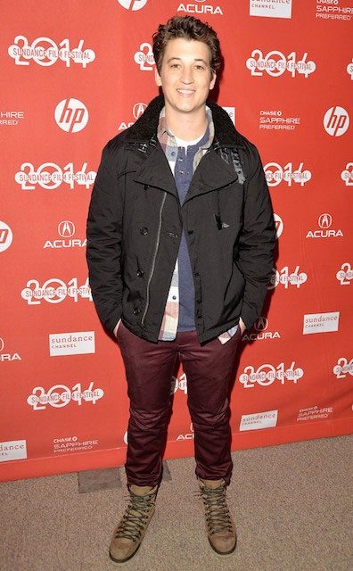 Miles Teller at Sundance Film Festival.