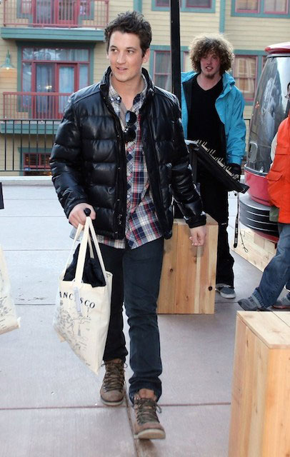 Miles Teller au Festival du film de Sundance 2014 à Park City