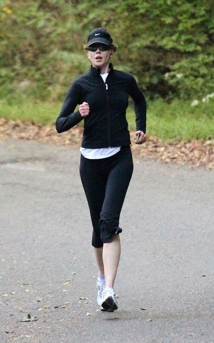 Nicole Kidman running