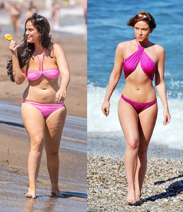 Vicky Pattison transformation from fat to fab.