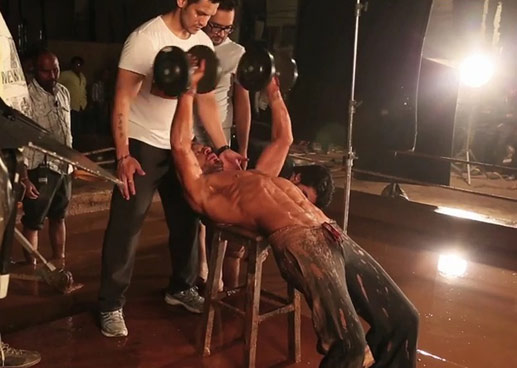 Shahrukh Khan workout