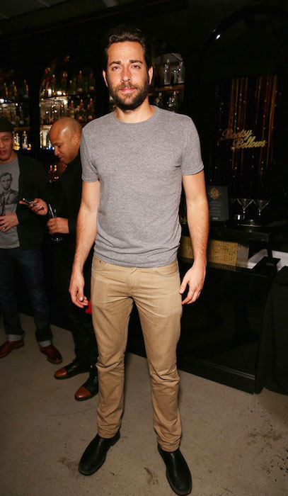 Zachary Levi at 2014 Super Bowl Party