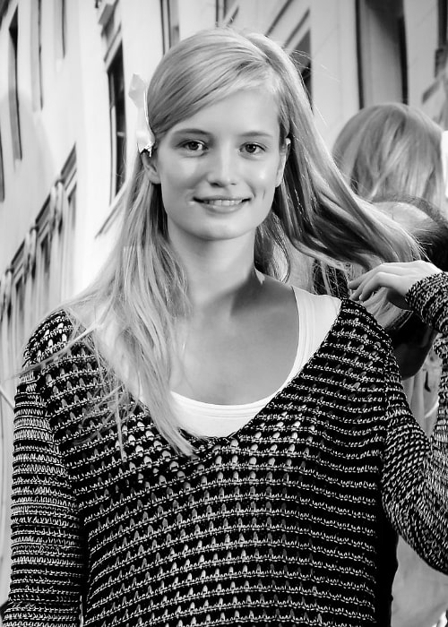Maud Welzen in an old picture from 2012