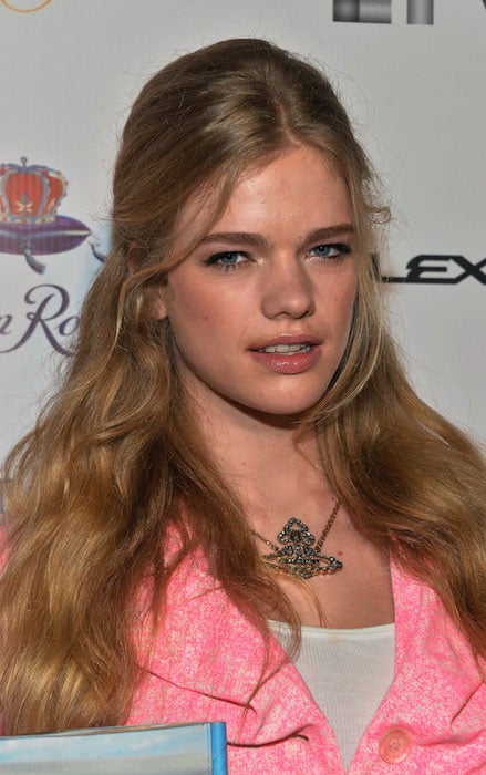 Valerie van der Graaf attends Club SI Swimsuit at LIV Nightclub hosted by Sports Illustrated at Fontainebleau Miami on February 19, 2014.