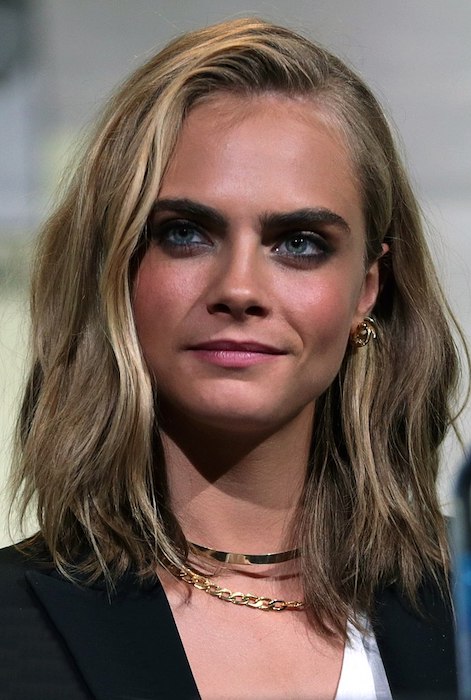 Cara Delevingne at the San Diego Comic-Con International in 2016