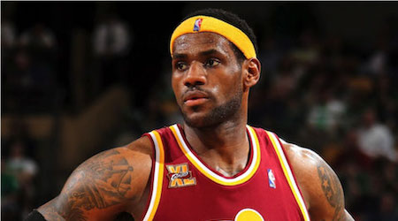 lebron james vital statistics