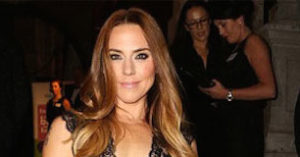 Melanie C at the opening of Liverpool's 30 James Street