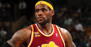 Basketball champ LeBron James