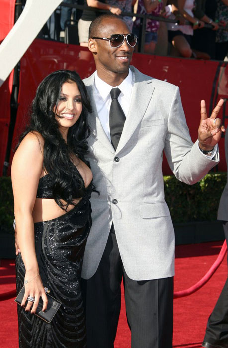 Kobe Bryant and Vanessa Bryant