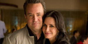 Matthew Perry and Courteney Cox