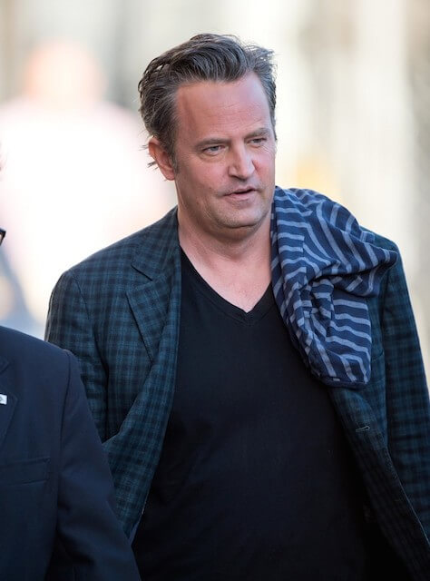 Matthew Perry at 'Jimmy Kimmel Live' on March 25, 2015