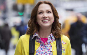 Ellie Kemper in a still from "Unbreakable Kimmy Schmidt"