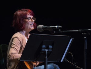 Megan Mullally performs at the ‘Summer of 69: No Apostrophe Tour’ at The Wiltern on May 21, 2015 in Los Angeles, California