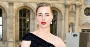 Melissa George attends the Christian Dior show on March 6, 2015. The show is a part of the Paris Fashion Week Women’s Wear Fall / Winter 2015-16 in France.