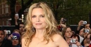 Michelle Pfeiffer in a Lanvin made red dress during the Premiere of ‘Dark Shadows’ in 2012