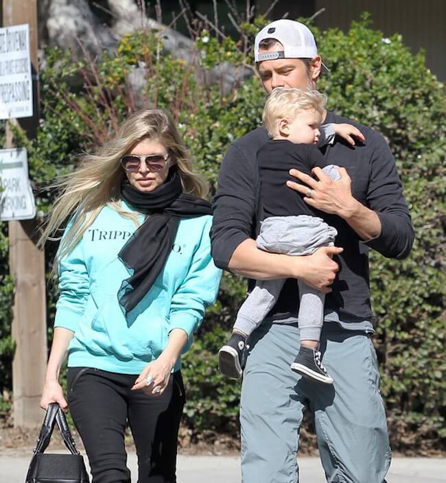 Fergie, Josh Duhamel and son Axl