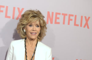 Jane Fonda attends Netflix's "Grace & Frankie" Q&A Screening Event at Pacific Design Center on May 26, 2015 in West Hollywood, California