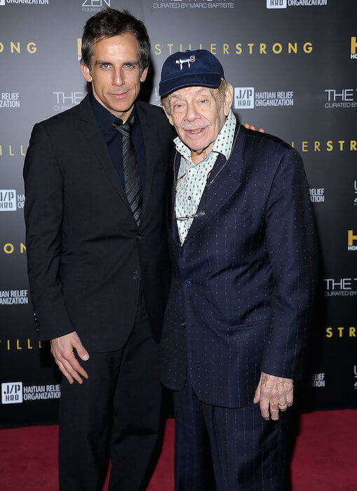 Jerry Stiller and Ben Stiller