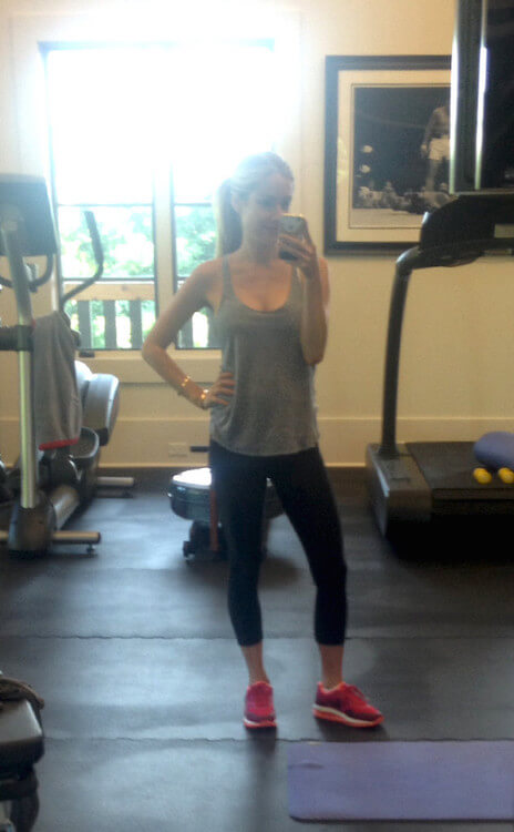 Kristin Cavallari Post Baby Fitness - After giving birth to her second baby.
