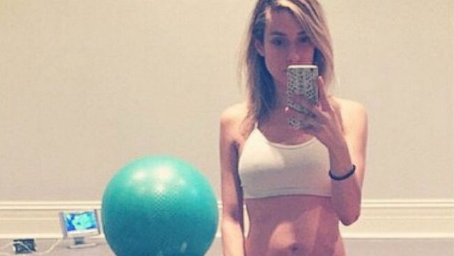 Kristin Cavallari while in gym - Showing Her Toned Body After Second Pregnancy