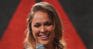 Ronda Rousey during Reebok UFC Fight