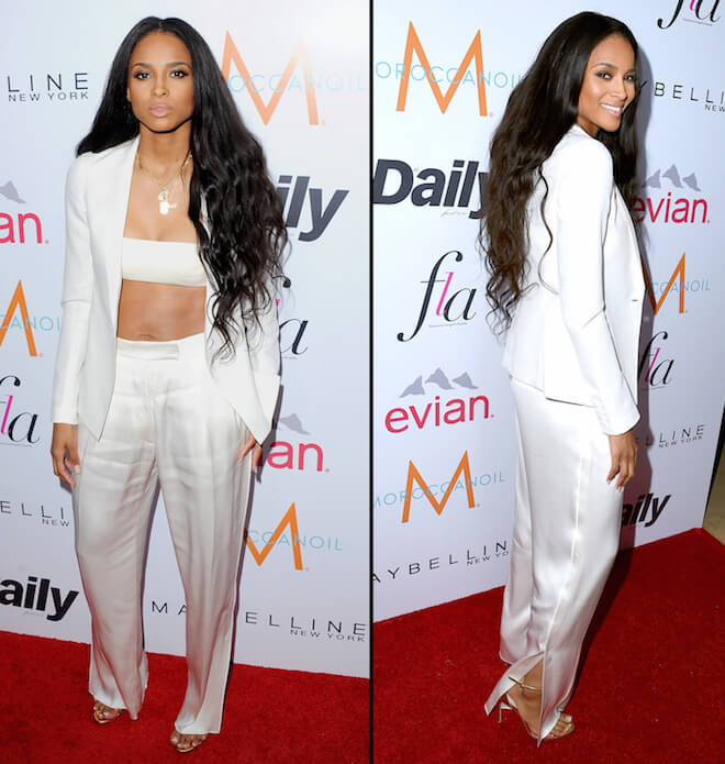 Ciara flaunting her post baby body