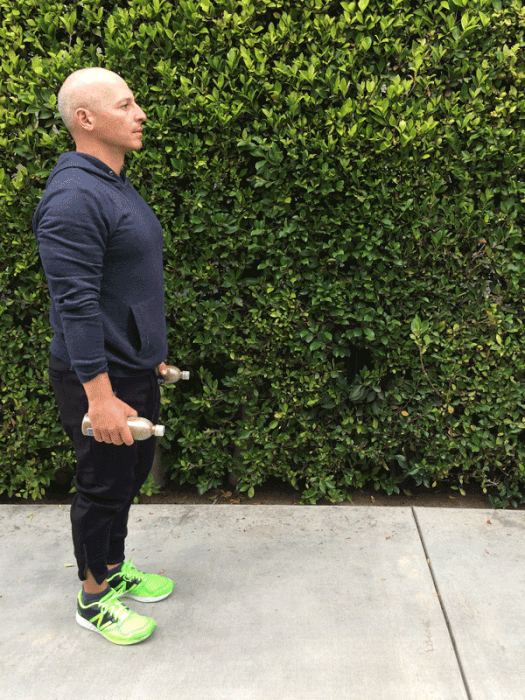 Harley Pasternak doing lunges