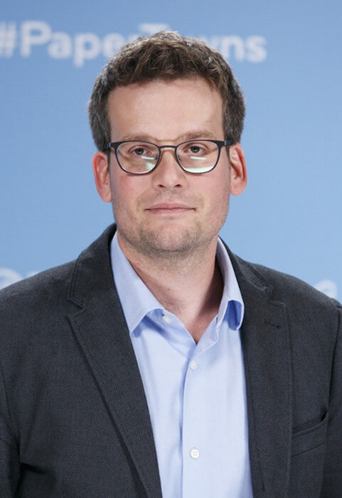 John Green at the Photocall for “Paper Towns” at The Corinthia Hotel on June 18, 2015 in London, England