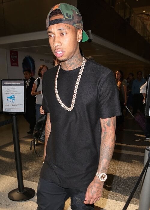 Tyga at the LAX Airport in Los Angeles, California, June 22, 2015
