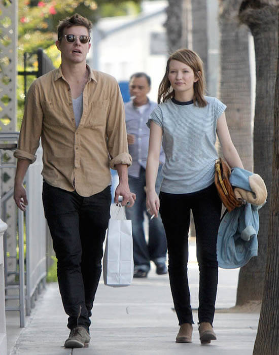 Xavier Samuel and his ex-girlfriend Emily Browning.