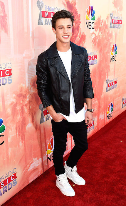Cameron Dallas at 2015 NBC's iHeartRadio Music Awards