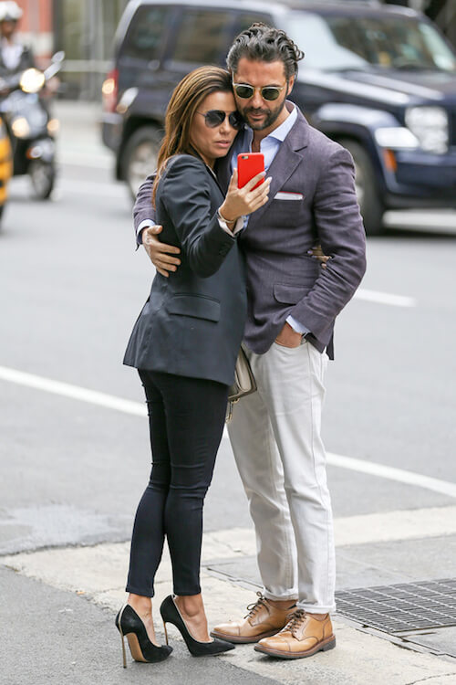 Eva Longoria and Jose Antonio Baston were clicked in New York on April 26, 2015