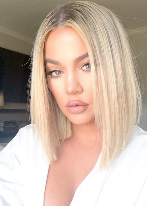 Khloe Kardashian in a July 2018 selfie