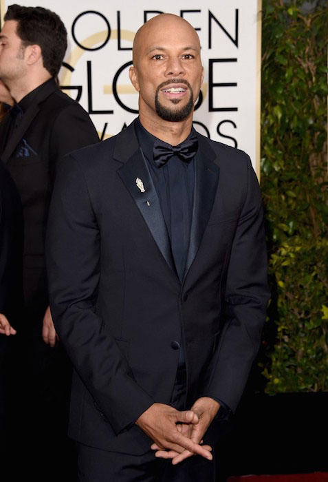  Common at Golden Globe Awards 2015