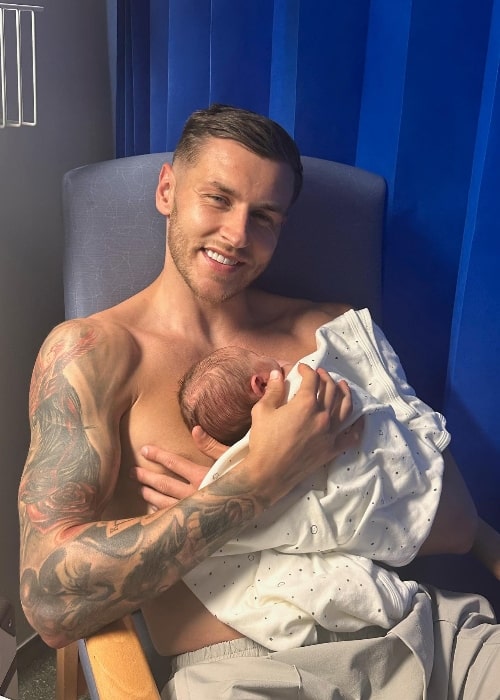 Holly Hagan's husband Jacob Blyth and son Alpha-Jax Blyth